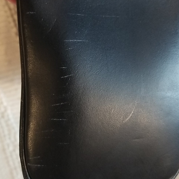 ARCADIA Made in Italy Embossed, Patent Leather Shoulder Bag Purse - Picture 13 of 16